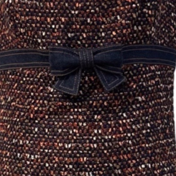 ❤️ HOST PICK ❤️ Escada Tweed Dress with Denim Bow - Picture 2 of 5